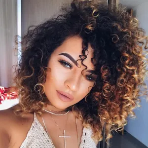 10 Inch Pre Looped Crochet Hair for Black Women - Gogo Curl/Beach Curl/Ocean/Water/Deep Wave Crochet Hair 8 Packs, Synthetic Hair Tangle-Free Natural Look Curly Hair Extensions (1B/30/27)