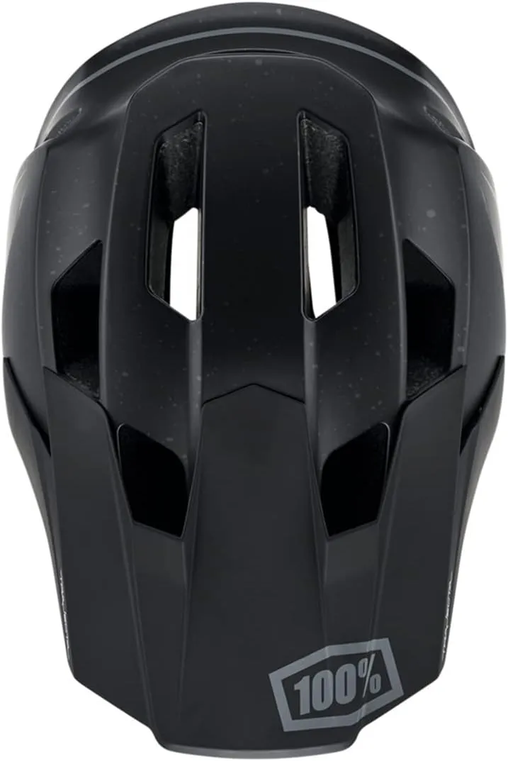 100% Trajecta All Mountain/Endurance Mountain Bike Helmet - Lightweight & Breathable MTB Smartshock Cycling Helmet w/Visor and Chin Bar
