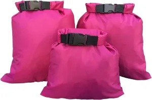 1.5L/2.5L/3.5L Floating Waterproof Dry Bag, Pack of 3, Lightweight Waterproof Bag Drybag Sack for Beach, Fishing, Kayaking, Boating, Hiking, Camping
