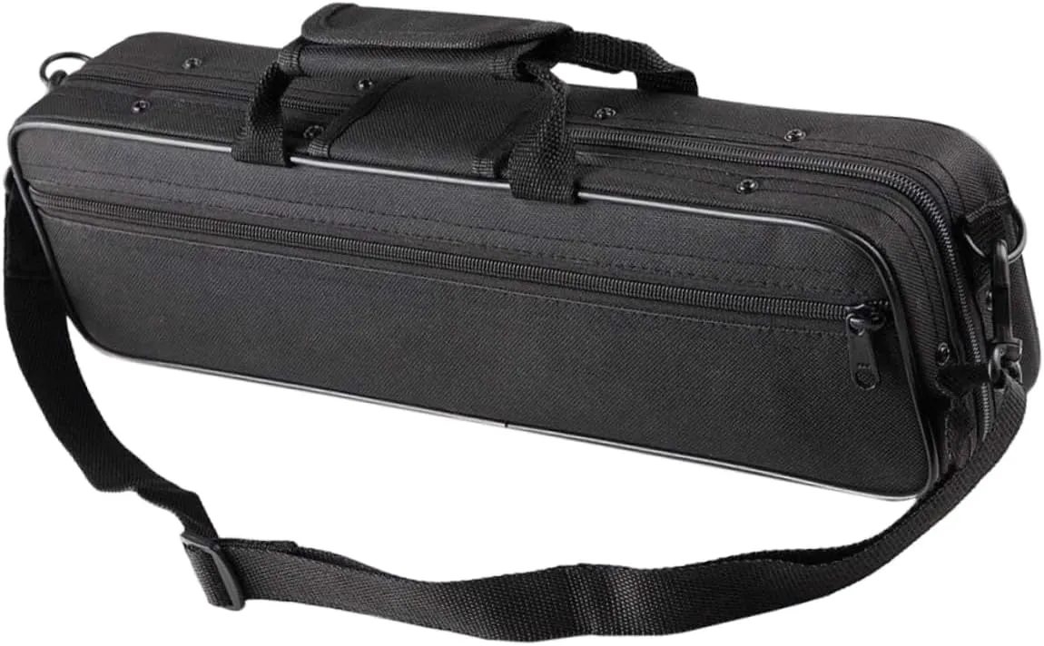 16-hole Flute Hard Case Cover Flute Shoulder Bag Case Flute Padded Carry Bag for Flute