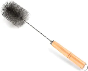 18-inch Tent Wood Burning Stove Pipe Cleaning Brush with Stainless Steel Bristles, and Chimney Cleaning Wire Brush | for All Kinds of Pipe Cleaning. (3.5IN)
