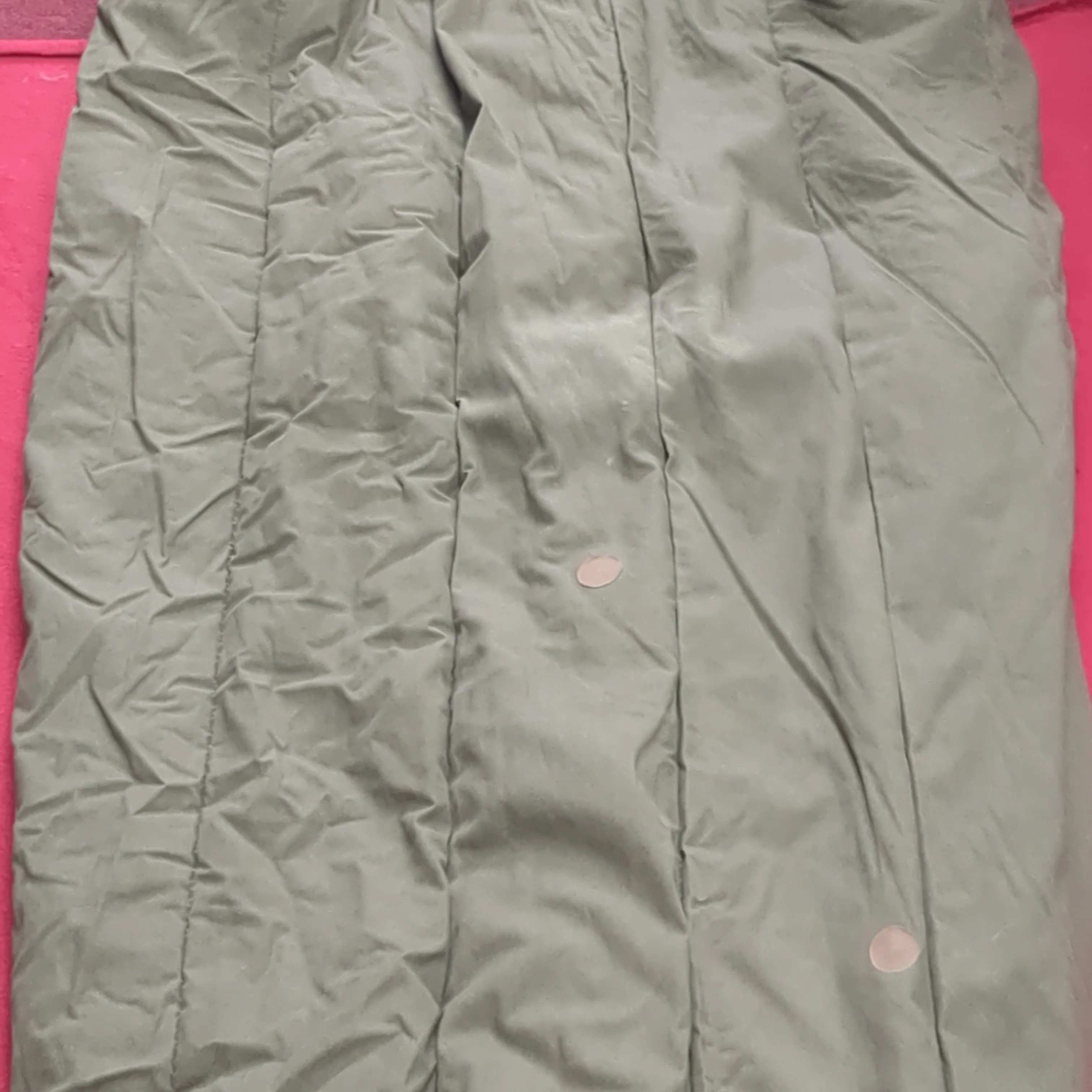 1980s USGI Intermediate Cold Weather Sleeping Bag Olive Green OD (15cc-AUG334)