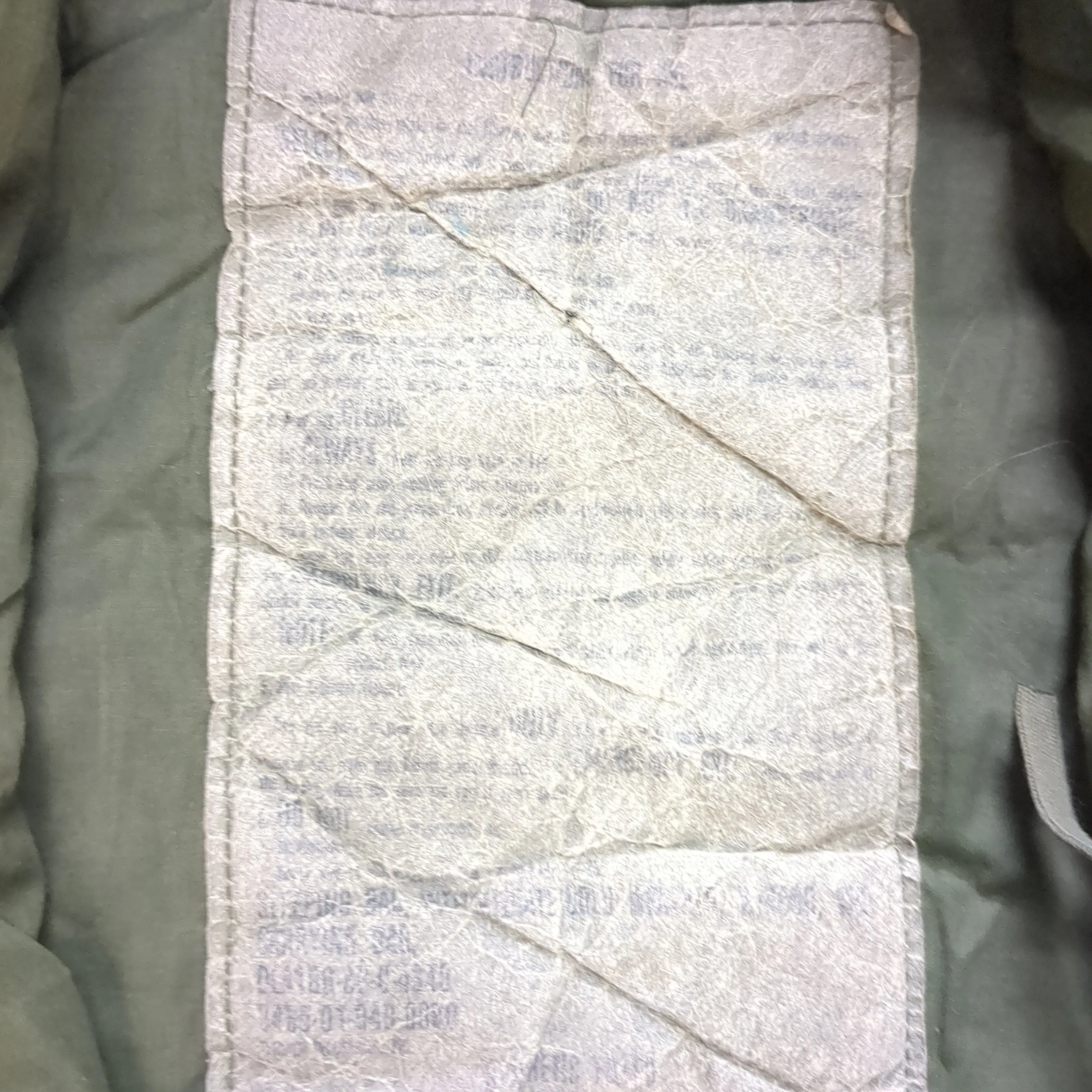 1980s USGI Intermediate Cold Weather Sleeping Bag Olive Green OD (15cc-AUG334)
