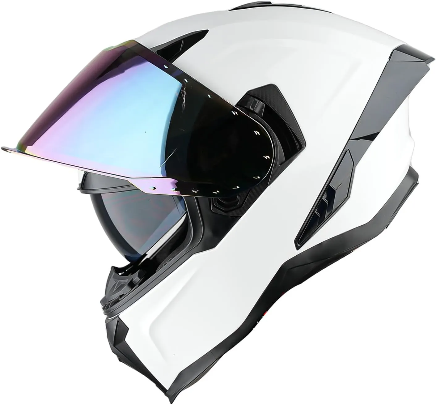1Storm Motorcycle Full Face Helmet for Adults Men and Women Street Bike Racing Helmet DOT Approved with one Extra Clear Shield