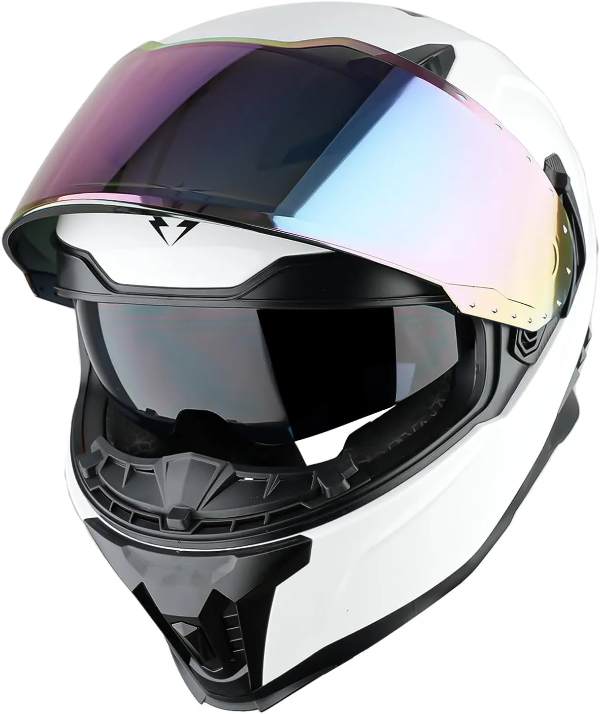 1Storm Motorcycle Full Face Helmet for Adults Men and Women Street Bike Racing Helmet DOT Approved with one Extra Clear Shield