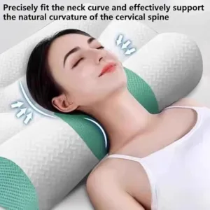 2025 Sleep Enhancing Cervical Support Comfort Goose Down Pillow, Ultra Fire Cervical Care Pillow, Smart Pillow, (1)