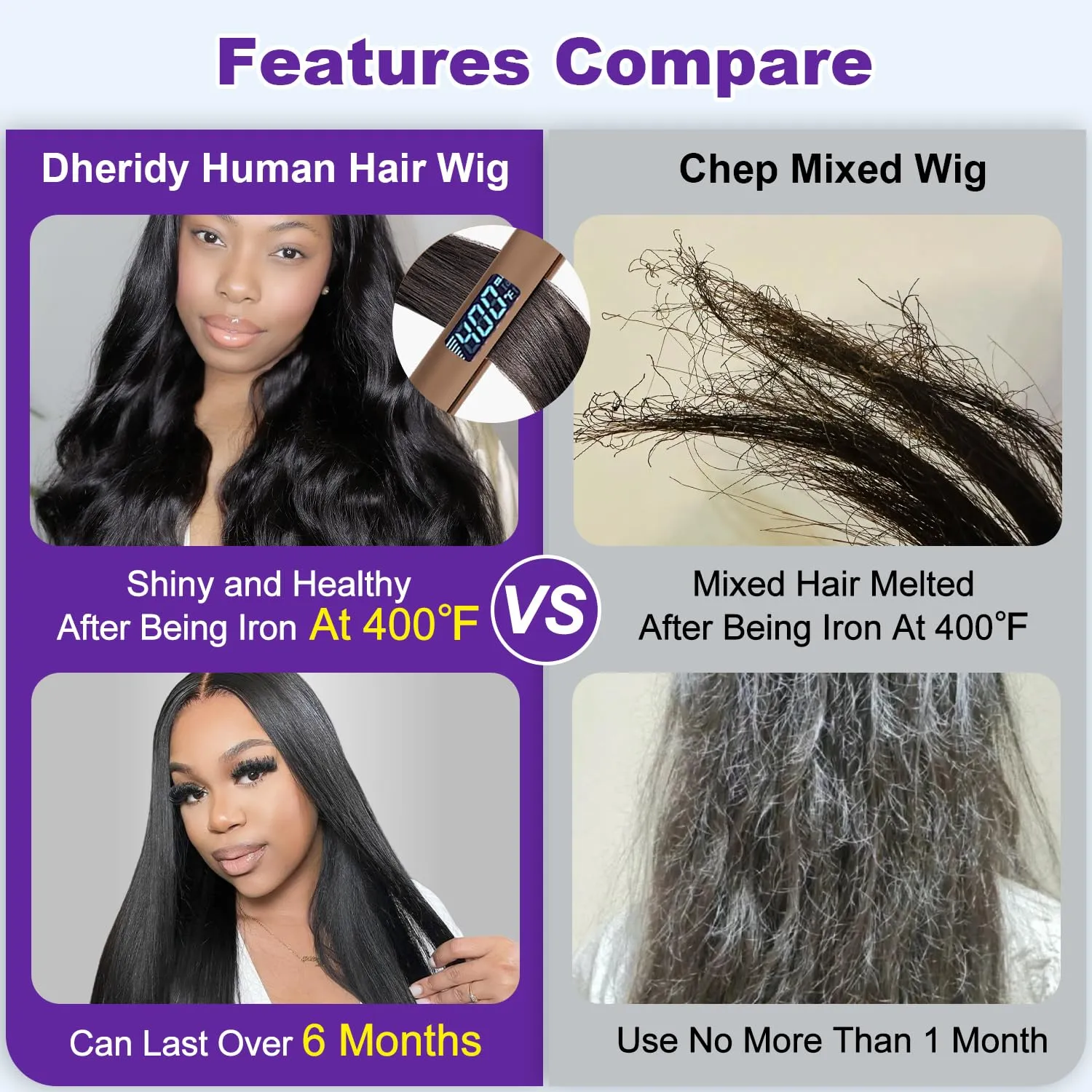 28 Inch 250% Density 6x4 Wear and Go Glueless Wigs Human Hair Pre Plucked Pre Cut 260g Skinlike HD Straight Glueless Lace Closure 100% Human Hair Wigs for Black Women Small Knots Middle Part
