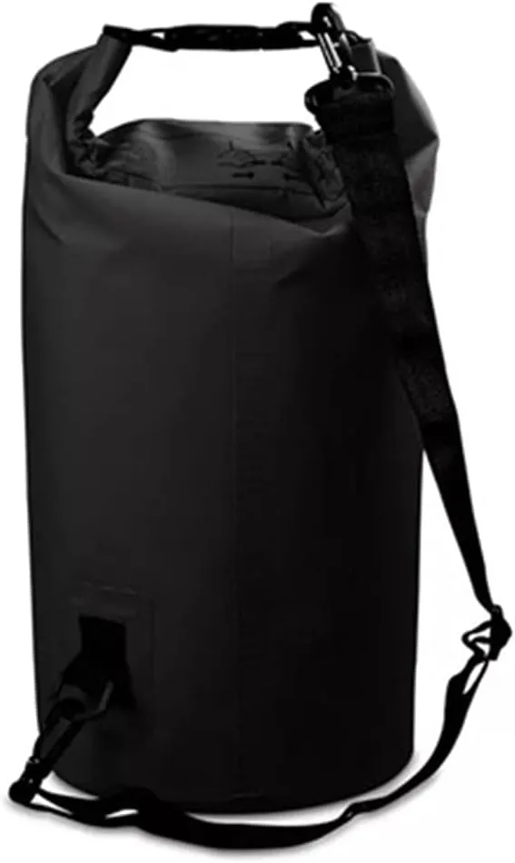 2L/5L/10L/15L/20L/30L Waterproof Dry Bag, Roll Top Dry Compression Sack, Keep Gear Dry Clean, for Kayaking, Beach, Rafting, Boating (Color : Black, Size : 30L)