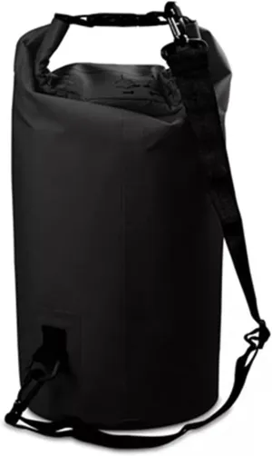 2L/5L/10L/15L/20L/30L Waterproof Dry Bag, Roll Top Dry Compression Sack, Keep Gear Dry Clean, for Kayaking, Beach, Rafting, Boating (Color : Black, Size : 30L)