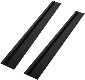 2pcs Filler Tape Sealing Strip for Gas Stove and Counter Easy to Install Smudge Resistant Kitchen Protector Prevents Food and Liquid Spills