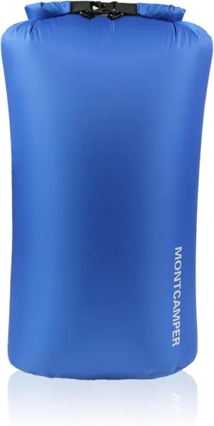 30D Nylon Waterproof Dry Bag-Extra Large Waterproof Storage Sack with Roll Top Closure-Suitable for Long Hiking, Camping, Kayaking and Beach-Float on Water(35L/Blue)