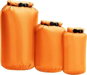 3pcs Waterproof Dry Bag Roll Top Dry Sack for Kayaking Boating Fishing Swimming