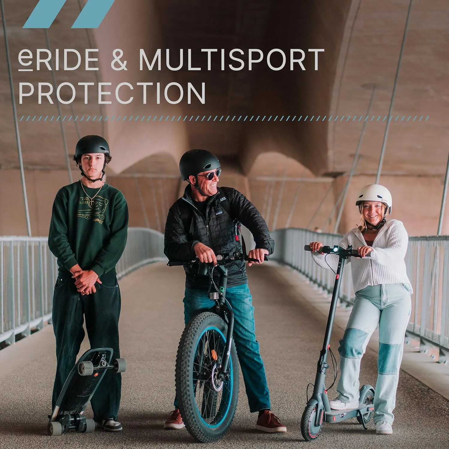 80Six E-Ride Helmet with LED