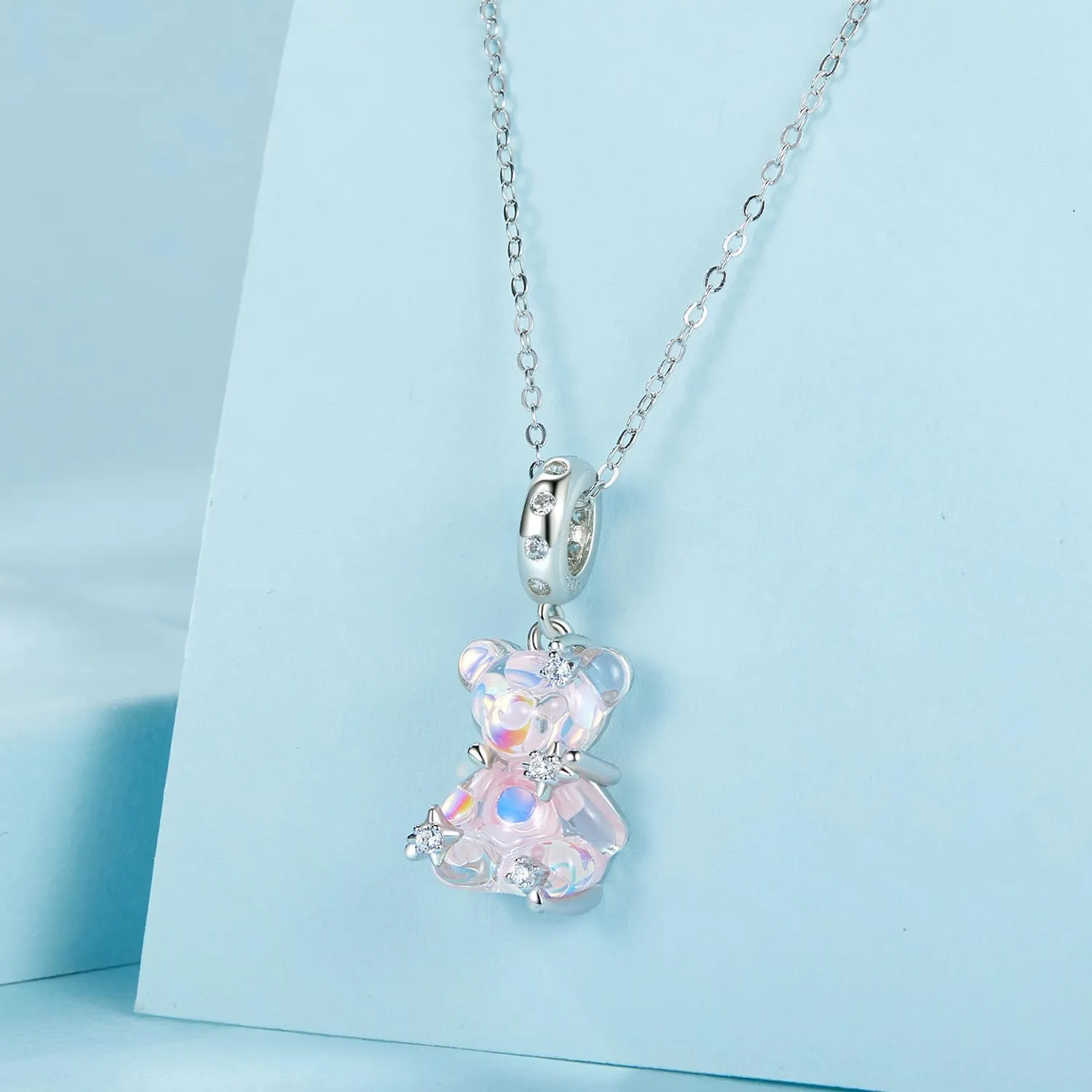 925 Sterling Silver Rainbow Owl Turtle Seashell Firefly Cat Animal Beach Charms Bead Dangle Charm for Charm Bracelet Birthday Jewelry Gift for Women