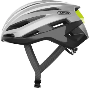 ABUS Unisex-Yetağının Stormchaser Kask Gleam Gümüş, S