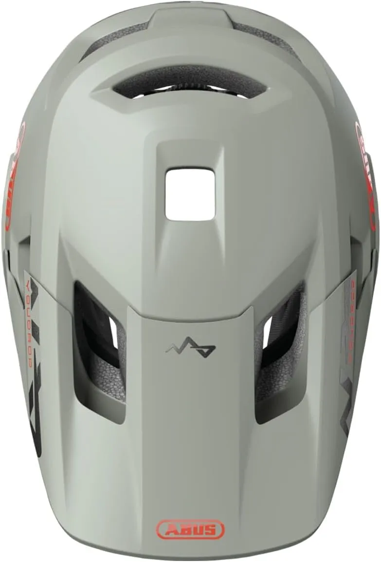 ABUS YouDrop Youth Mountain Bike Helmet - Bicyle Safety Certified, Removable Chin Guard, Designed for Kids