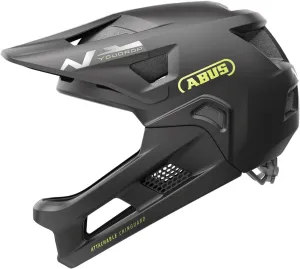 ABUS YouDrop Youth Mountain Bike Helmet - Bicyle Safety Certified, Removable Chin Guard, Designed for Kids