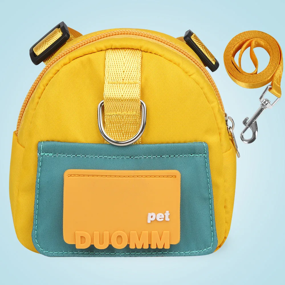 Adjustable Harness French Bulldog Backpack