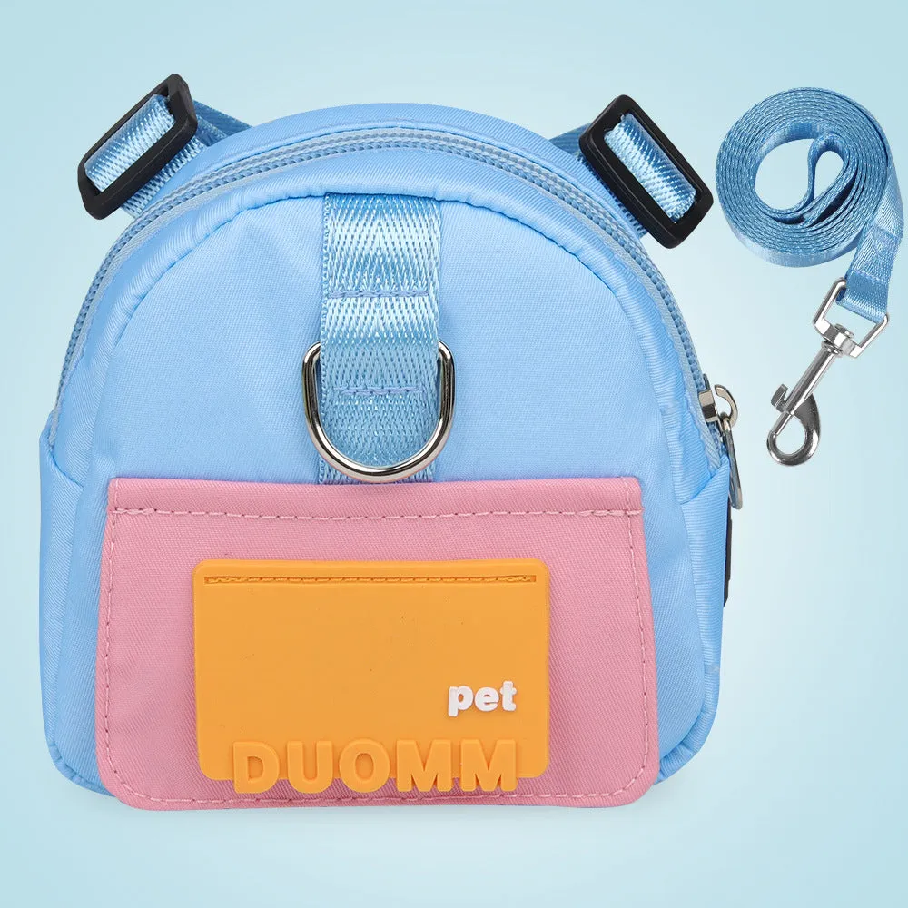 Adjustable Harness French Bulldog Backpack