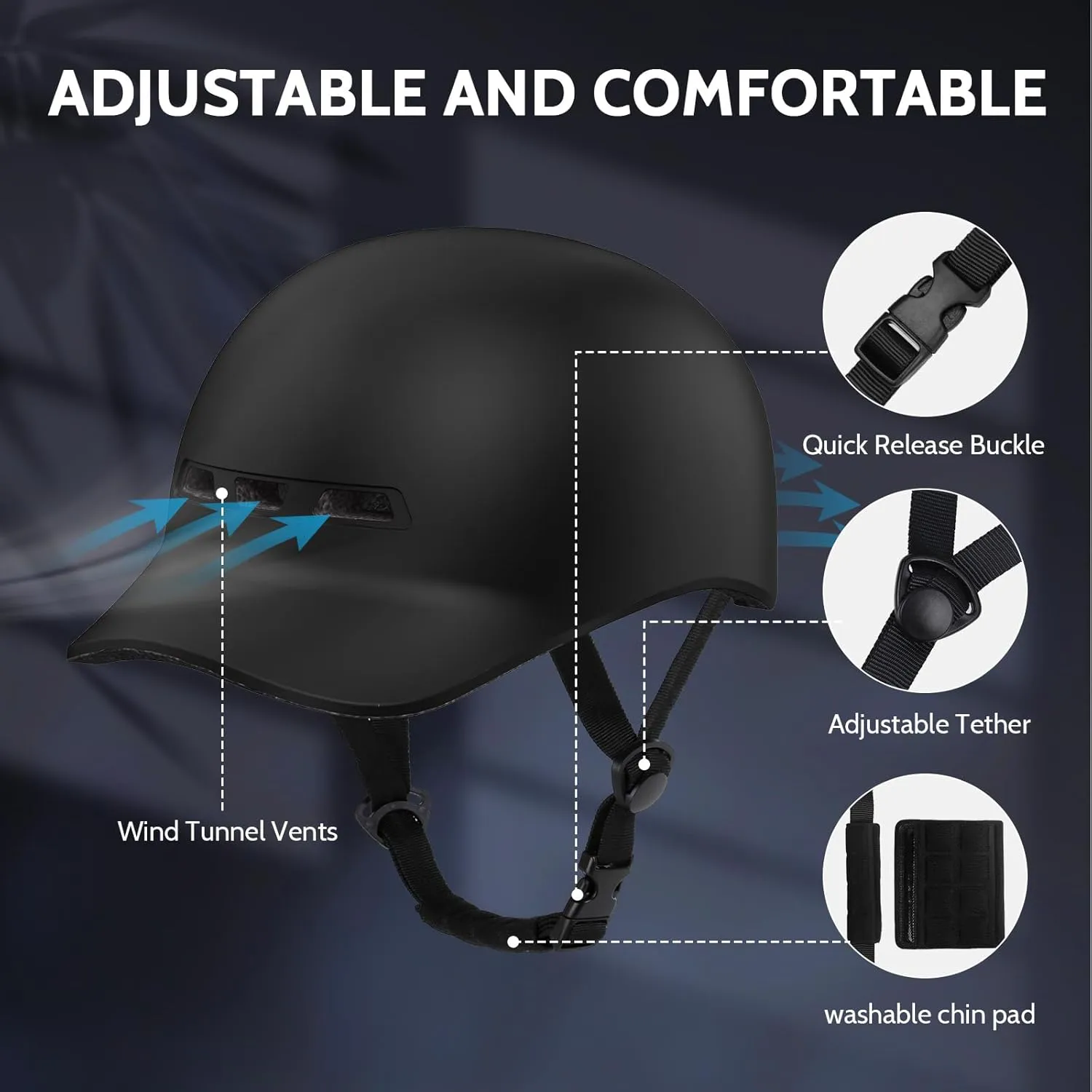 Adult Bike Helmet for Men Women,Adjustable Cycling Helmet for Adults,Lightweight Breathable Cycling Helmet for Commuting, Road Biking, Skating,Scooter Multicolor Available