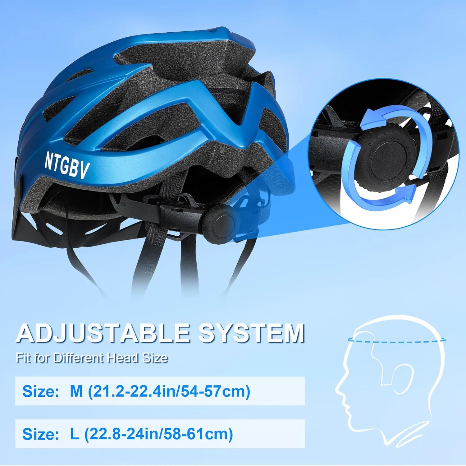 Adult Bike Helmet for Men/Women with Helmet Bag 2 Removable Moisture-Wicking Liners & Visors Lightweight Shockproof Adjustable Design CPSC 1203 & EN 1078 Safety Certified for Road/Commute/MTB
