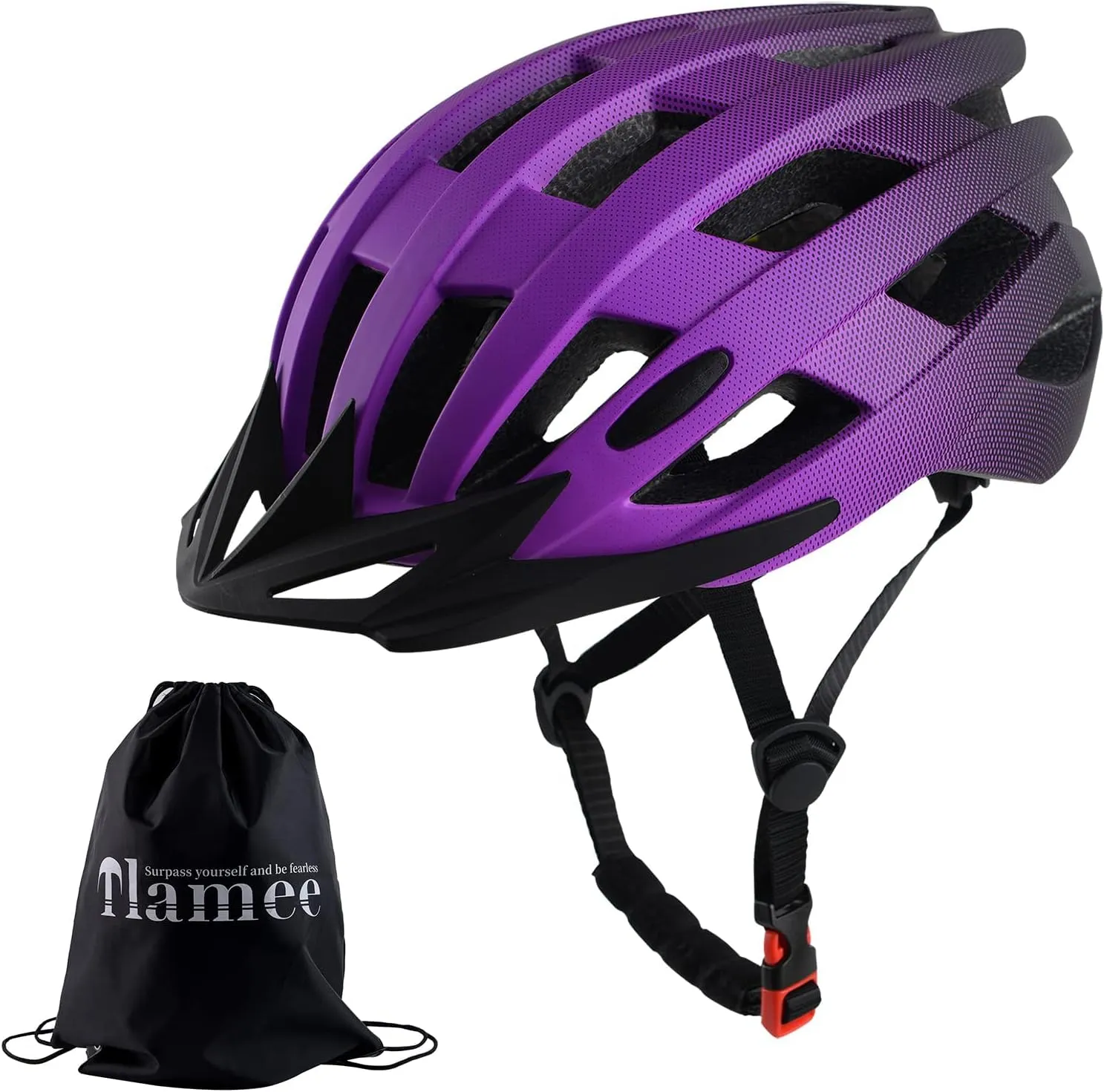 Adult Bike Helmets, Adjustable Mens Womens Bicycle Helmet, Lightweight Road Mountain Cycling Safety Sports Helmets with Detachable Visor