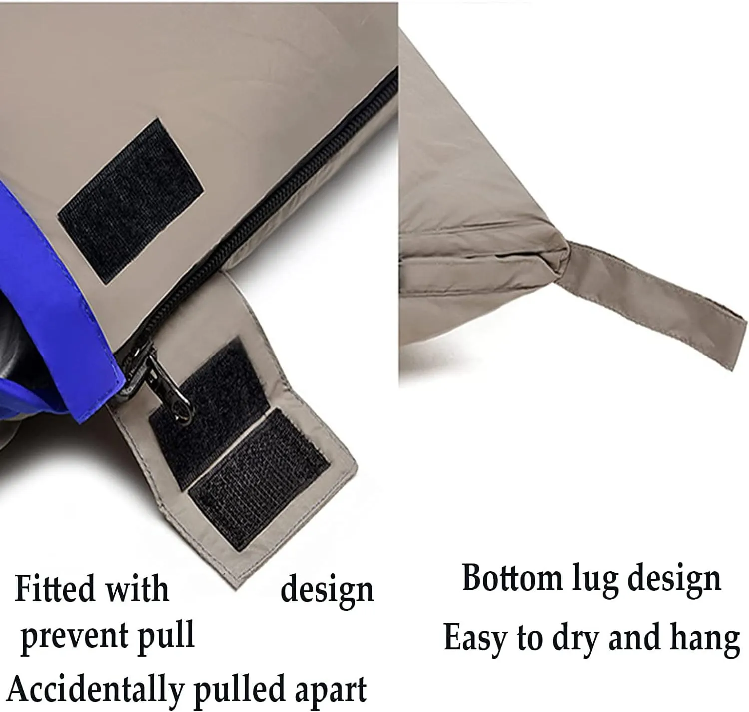 Adults Camping Sleeping Bag Waterproof 3 Season Sleeping Bags with Compression Carry Bag Great for Women Men's Fishing Backpacking Hiking Indoor Outdoors Use，Orange