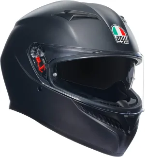 AGV K3 Street Helmet-Matte Black-XL
