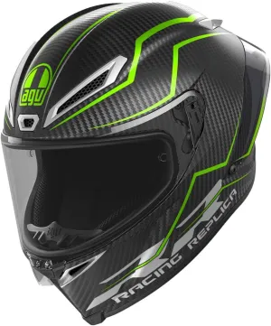 AGV Pista GP RR Performante Motorcycle Helmet Carbon/Lime SM, Small