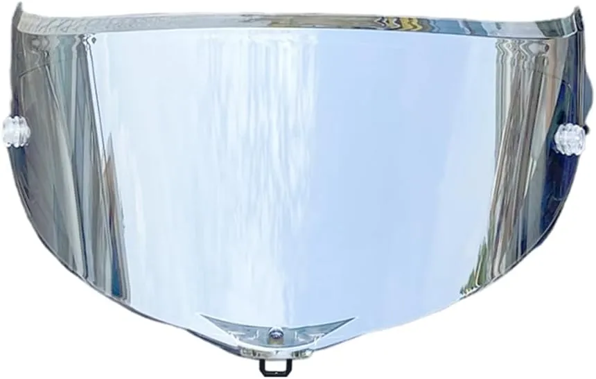 AGV Pista GPR Face Shield Uv-Protected for Pista GPRR, Corsa-R Helmet Shield Visor Windshield (Revo Clear Silver-Day and Night)