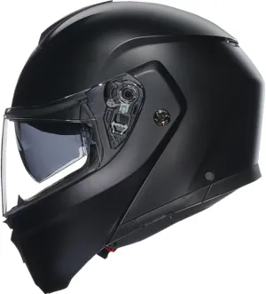 AGV StreetModular Solid Helmet (Large, Matte Black)