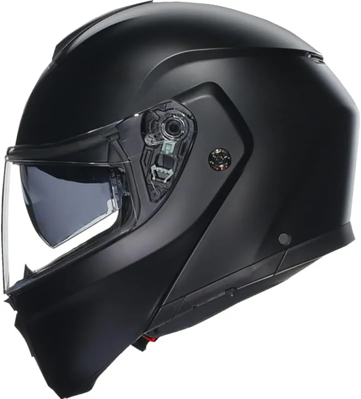 AGV StreetModular Solid Helmet (Large, Matte Black)