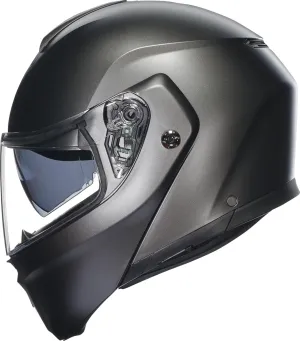 Agv StreetModular Solid Helmet (Medium, Matte Gray)