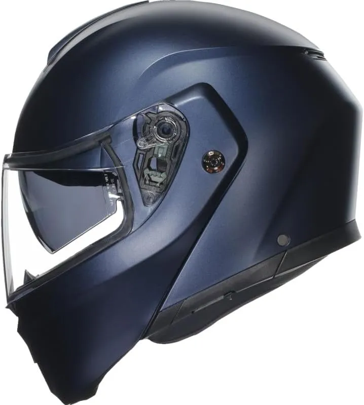 AGV StreetModular Solid Helmet (Small, Mono Matte Profundo Blue)