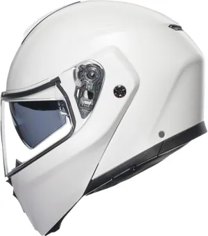 AGV StreetModular Solid Helmet (XX-Large, Matte White)