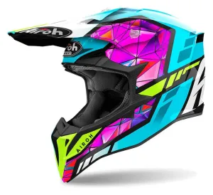 AIROH WRAAP DIAMOND GLOSS HELMET
