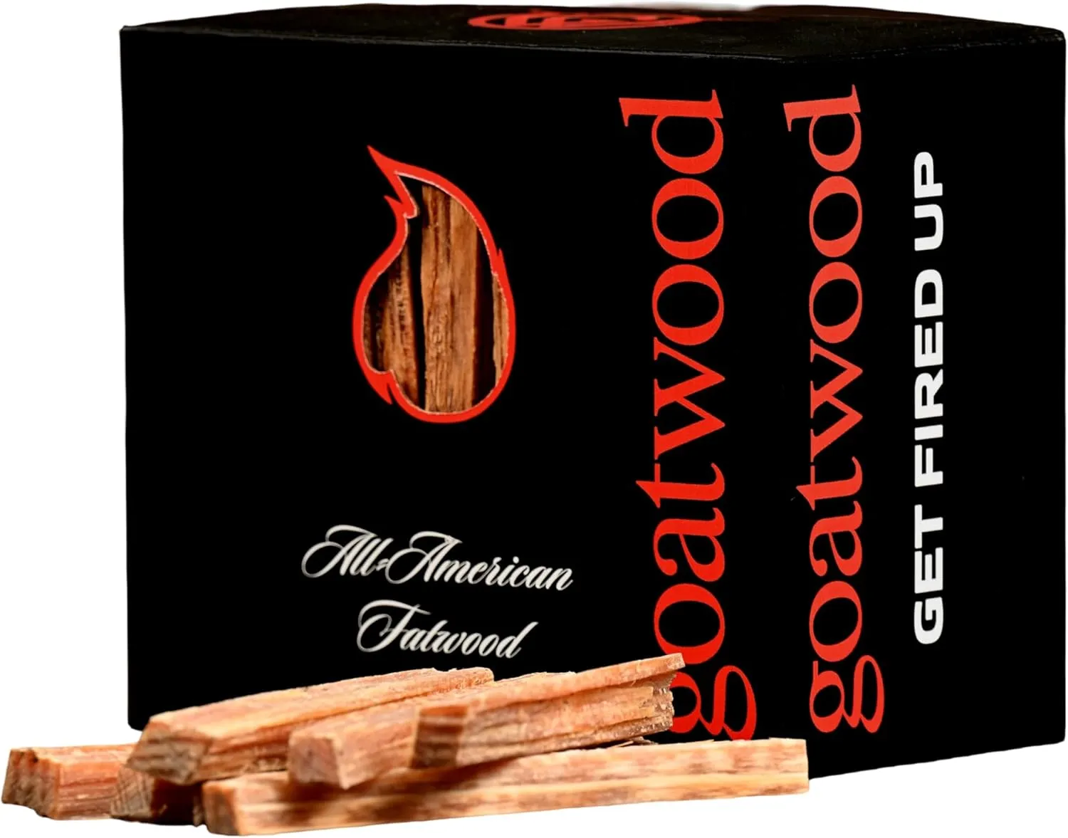 All-American Fatwood Firestarter Sticks,10lbs. Box Camping Essentials,Fire Pit,Campfires Wood Stove,Fireplaces,Bonfires,Solo Stoves,Pizza Oven.Start fire with 1-2 Sticks.Made in USA
