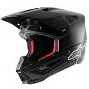 ALPINESTARS 2025 S-M5 SOLID MATTE BLACK HELMET