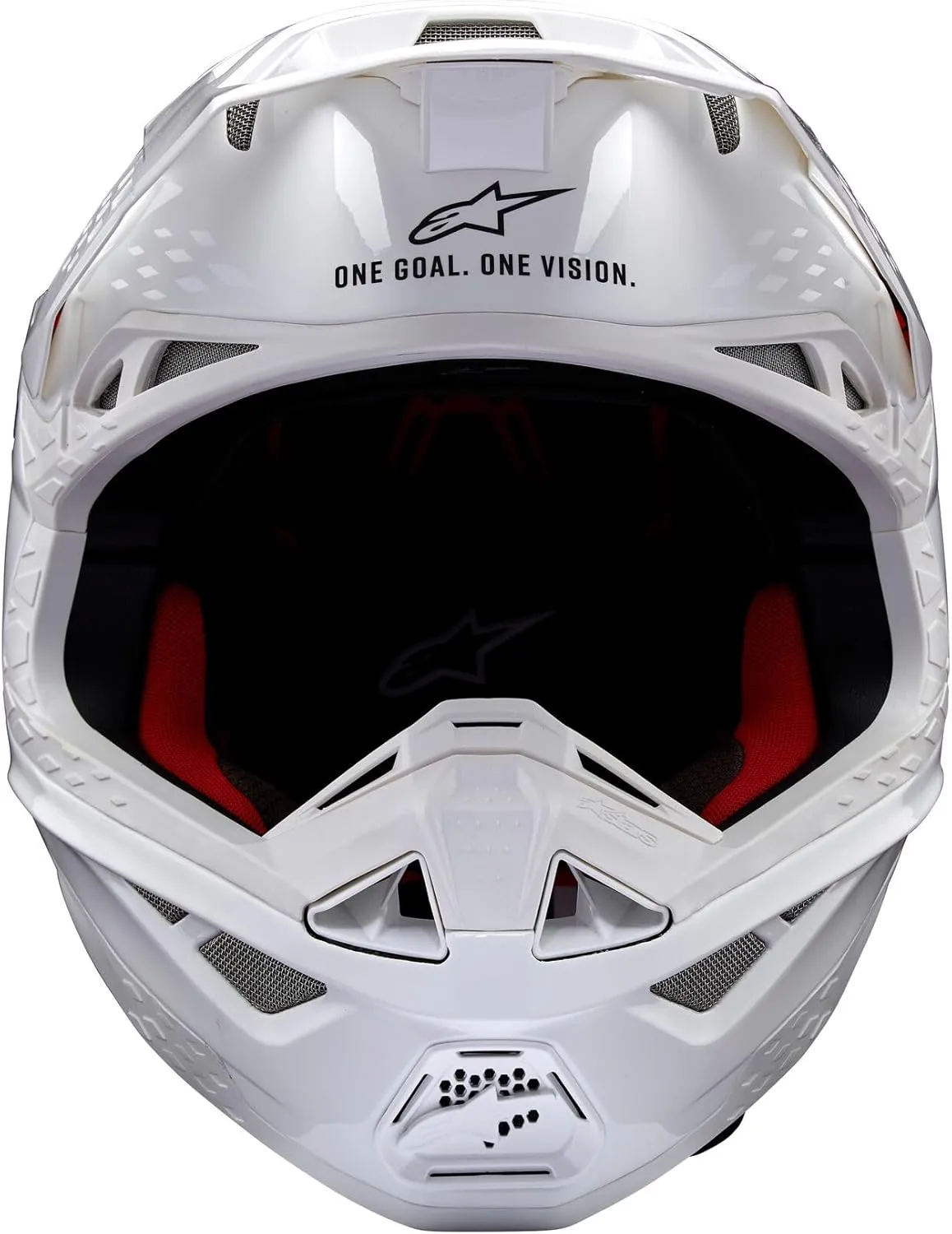 Alpinestars Supertech M10 Solid Helmet, Lightweight Carbon Shell, CE Certified, Superior Ventilation - Adult