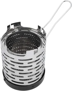 Alvinlite Camping Mini Heater Stainless Steel Camping Stove Tent Heating Cover Warming Stove Cover for Outdoor Backpacking Hiking