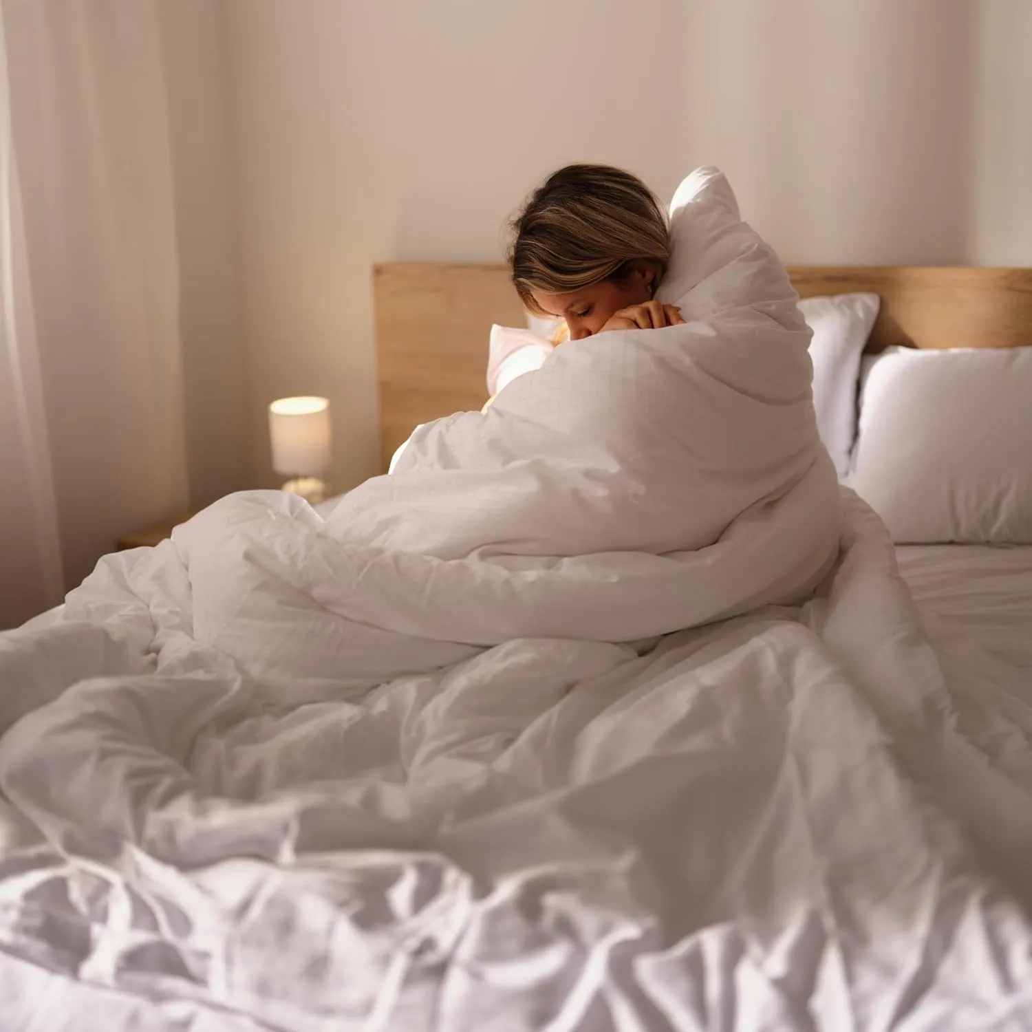 Ambassador Canadian Goose Down Duvet - Ultra-Soft, Breathable, Fluffy, Baffle-Box Design, Corner Tabs, 650 Fill Power, Oeko-TEX & DOWNMARK, Premium Cotton - All Season in (Twin/Twin XL)