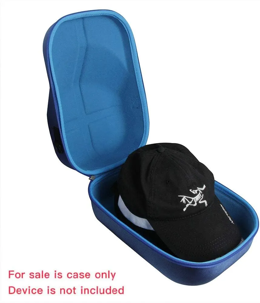 Anleo Baseball Hat Case Travel Cap Carrier Case Holder for 6 Caps Hat Bag