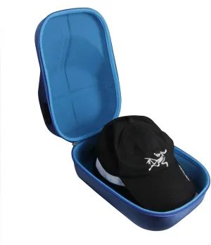 Anleo Baseball Hat Case Travel Cap Carrier Case Holder for 6 Caps Hat Bag