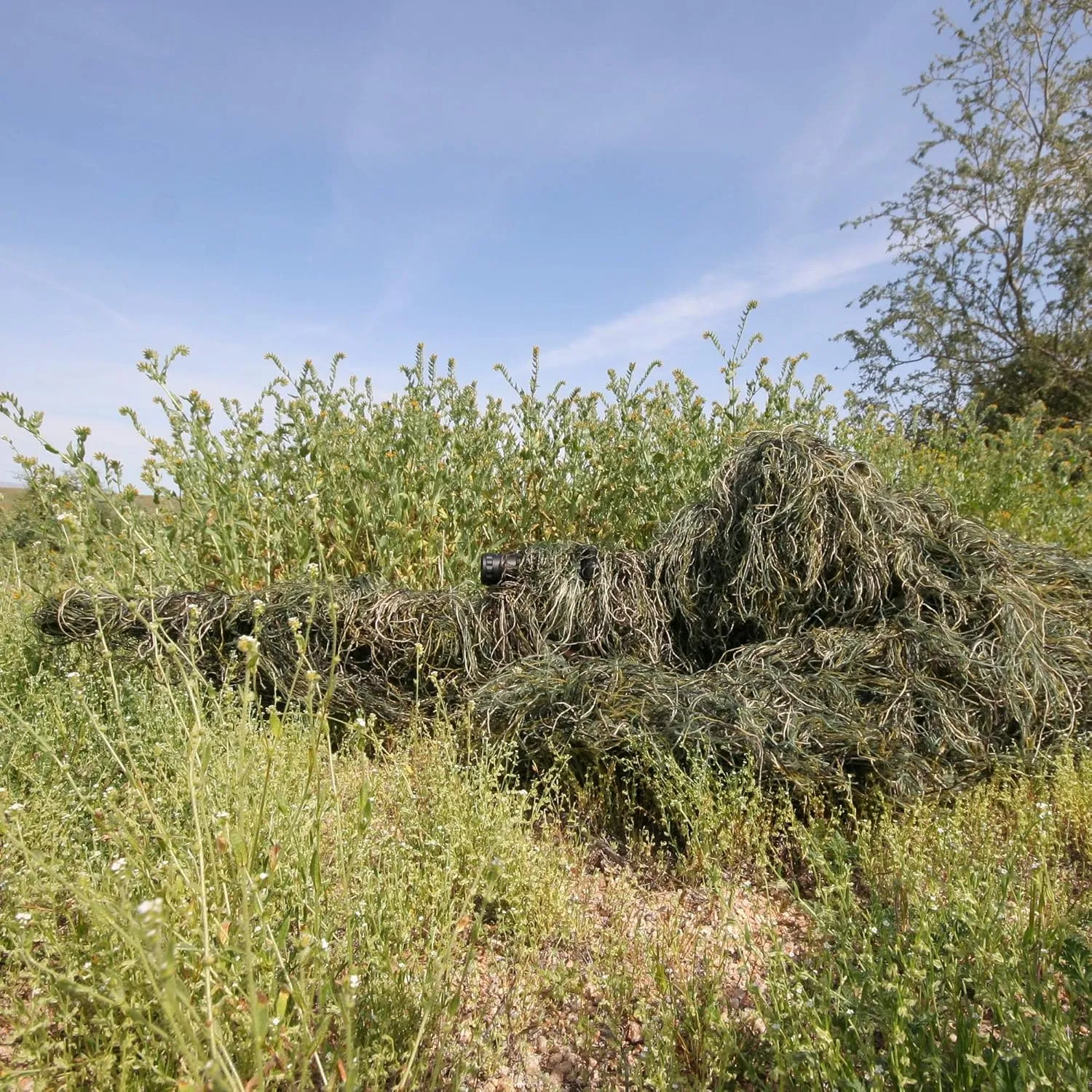Arcturus Ghost Ghillie Suit & Ponchos for Men | Dense, Double-Stitched Design | Superior Camo Hunting Clothes for Men, Hunters, Military, Sniper Airsoft and Paintball