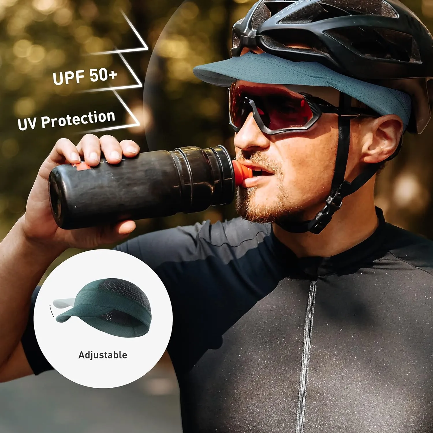 Arcweg Cycling Caps Breathable Under Helmet Bike Hat Sweat Wicking Sunproof Hat