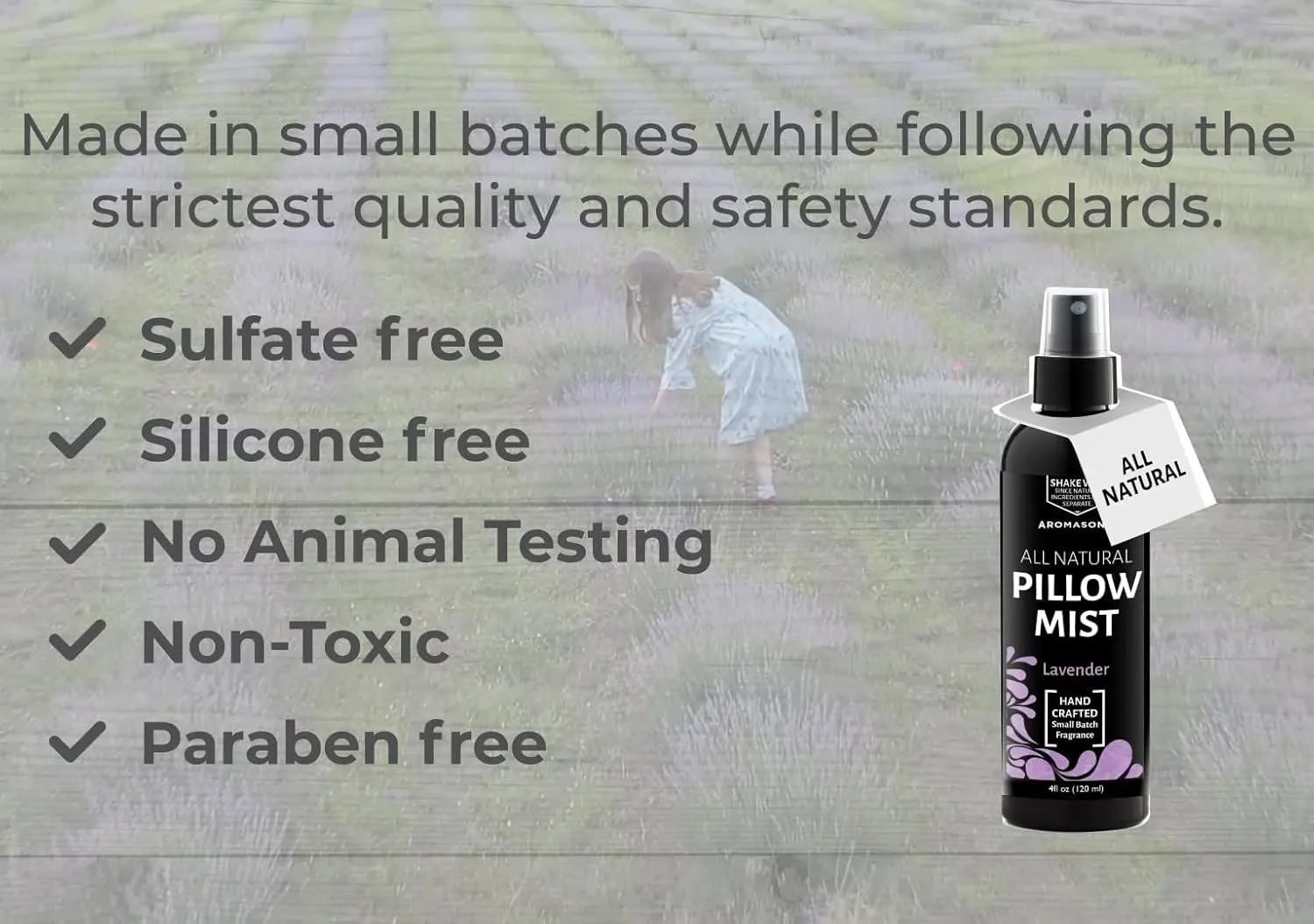 Aromasong All Natural Pillow Spray for Deep Sleep- Holiday Gift Pack of Lavender, Ocean Mist, and Eucalyptus Included - Calming Linen & Bedtime Natural Essential Oil Mist Spray for Sleeping