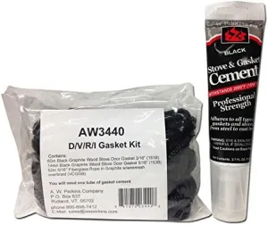 AW 3440 Vermont Castings D/V/R/I Stove Gasket Kit Defiant Intrepid Vigilant Resolute VC000-3440