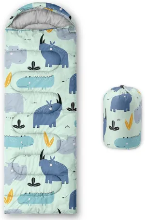 Axolotl Mermaid Scales Sleeping Bag for Kids Girls–Lightweight Warm Cold Weather Sleeping Bags,Waterproof Portable Sleeping Bag for Camping,3 Season Cold Weather Sleeping Bag,Sleeping Bag for Hiking