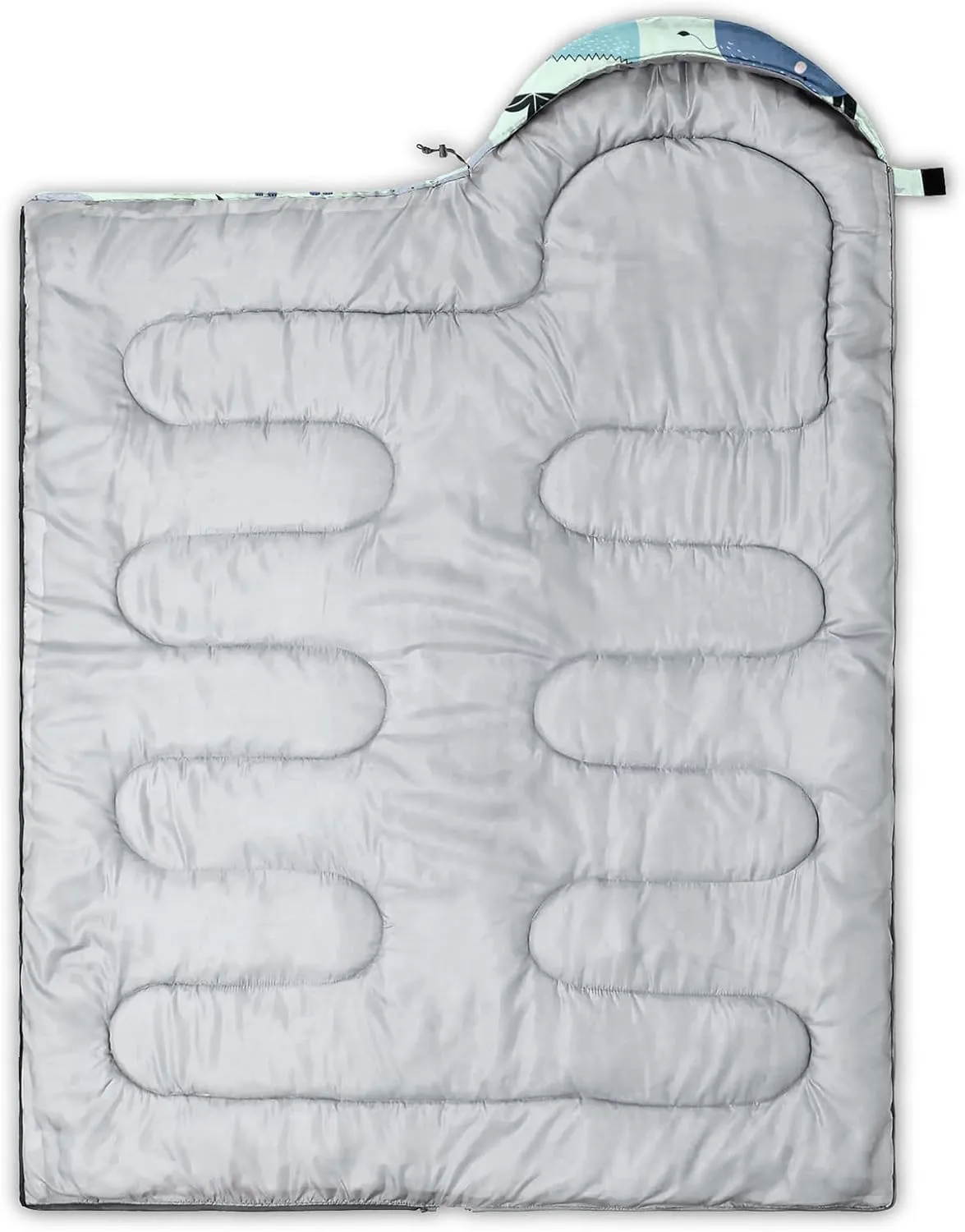 Axolotl Mermaid Scales Sleeping Bag for Kids Girls–Lightweight Warm Cold Weather Sleeping Bags,Waterproof Portable Sleeping Bag for Camping,3 Season Cold Weather Sleeping Bag,Sleeping Bag for Hiking
