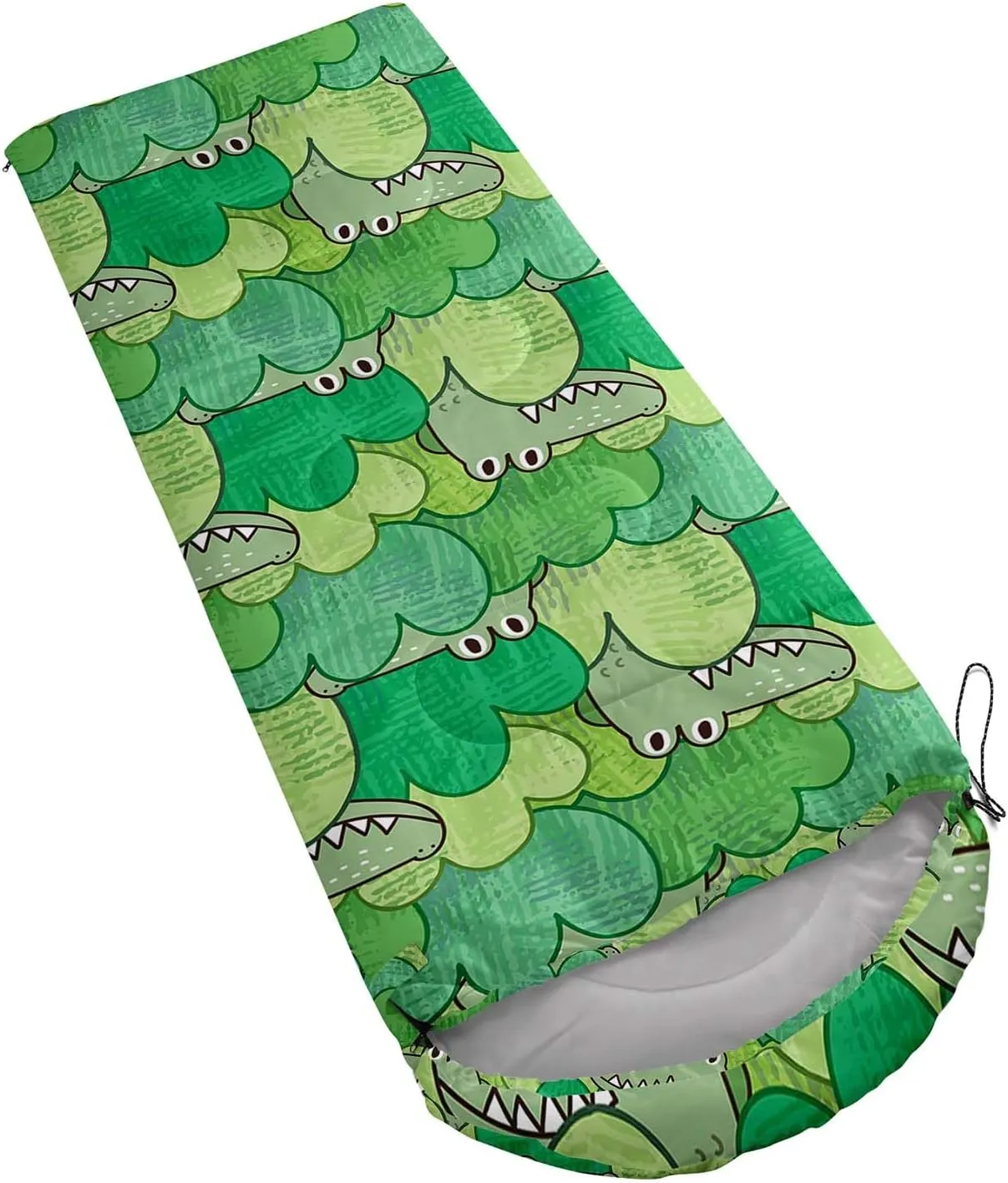 Axolotl Penguin Sleeping Bag for Kids,Kawaii Animals Camping Bag with Compression Sack for Women Men Waterproof Portable and Lightweight for 3 Season Traveling Outdoors Hiking Camping Gear Equipment